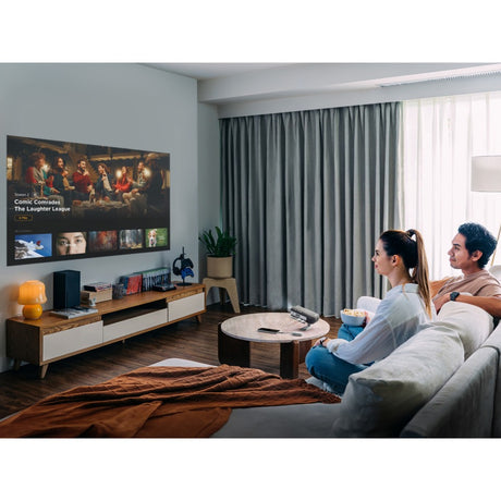 Projecteur portable Viewsonic Smart LED avec haut-parleurs Harman Kardon (noir, HDMI, audio, WiFi, Bluetooth)