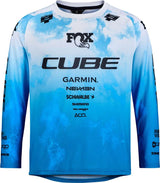 Cube rookie x action team - maillot vtt manches longues enfant