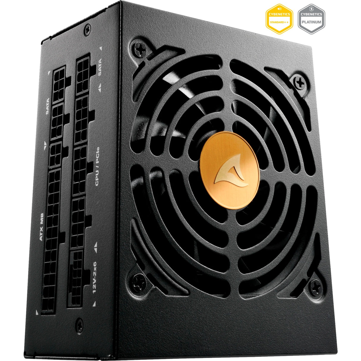 Sharkoon rebel p20 sfx alimentation modulaire 850 watts (noir, 1x 12v-2x6, 2x pcie)