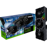 Carte graphique Palit GeForce RTX 5080 Gaming Pro OC (DLSS 4, 3x DisplayPort, 1x HDMI 2.1)