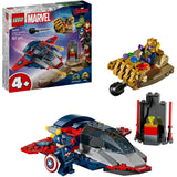 LEGO Super Heroes Marvel 76319 Captain America contre Thanos