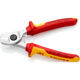 Coupe-câble Knipex 95 16 165 vde - outil de coupe professionnel et puissant