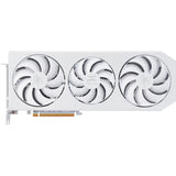 Carte graphique Powercolor Radeon RX 9070 XT Hellhound Spectral White 16 Go GDDR6 (blanc, RDNA4, GDDR6, 3x Display Port, 1x HDMI)