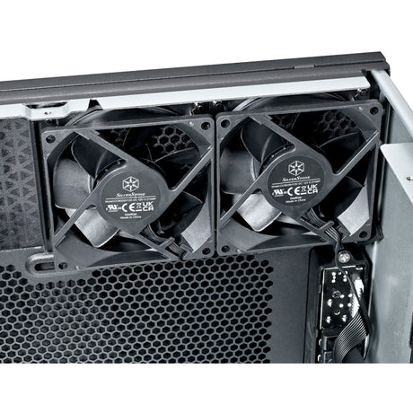 Silverstone rm53-502 rack behuizing (zwart)
