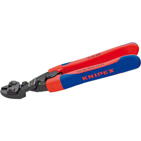 Knipex coupe-boulons cobolt 7122200 pince coupante (tranchant avec biseau, avec ressort d'ouverture)