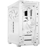 Soyez silencieux! boîtier tour midi pure base 501 airflow (blanc | 2x USB-A | 1x USB-C)