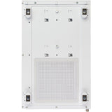 Boîtier mini tour Silverstone lucid 04 (blanc | 2x USB-A | 1x USB-C | RVB | verre trempé)