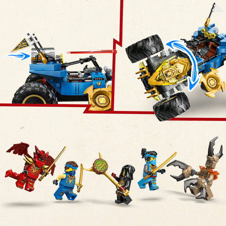 Lego Ninjago 71856 La voiture transformable de Jay