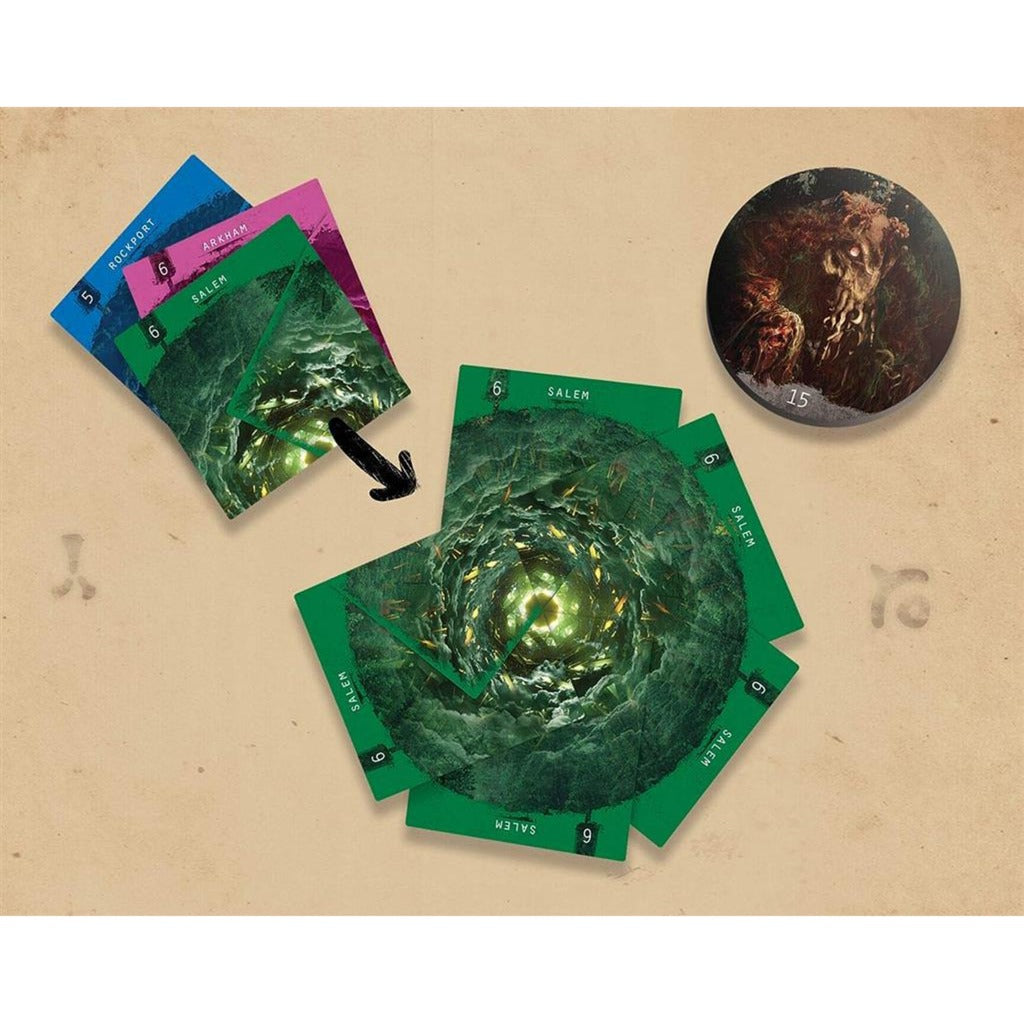 Réseau de joueurs européens Gates of Delirium, jeu de société (anglais, 2 à 4 joueurs, 45 minutes, à partir de 14 ans)
