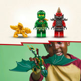 Lego 71829 Ninjago Lloyd's Dragon de la forêt verte | 2 pièces
