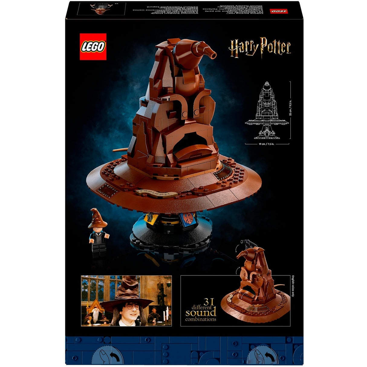 Lego Harry Potter 76429 Choixpeau parlant + son