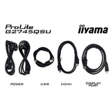 Moniteur de jeu Iiyama G-Master Black Hawk G2745QSU-B2 27 (noir, HDMI, port d'affichage, 2x USB-A, USB-B)