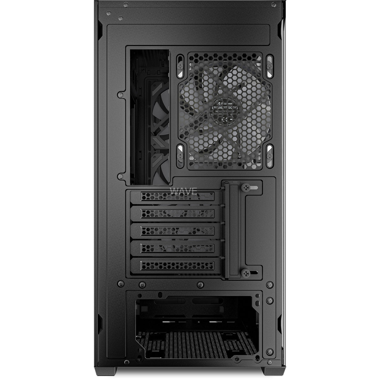 Boîtier mini tour Sharkoon mk3 rgb (noir | 2x usb-a | 1x usb-c | rgb | verre trempé)