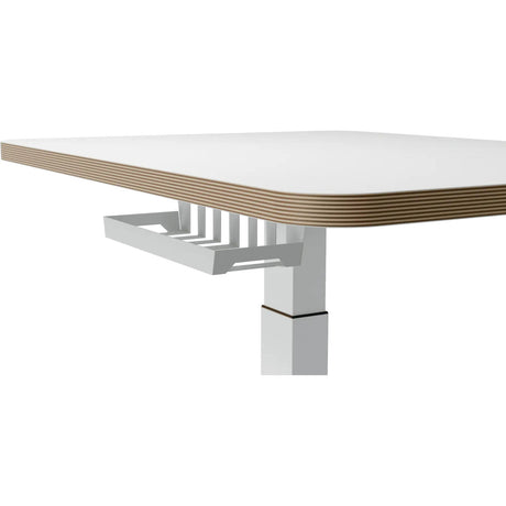 Bureau assis-debout Leitz ergo électrique - réglable en hauteur - petit bureau - avec fonction mémoire - 80 x 60 cm - blanc