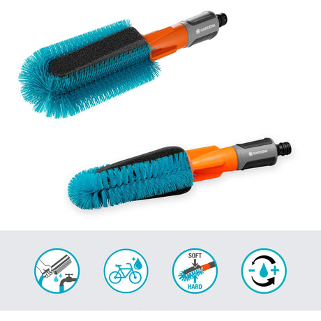 Gardena Cleansystem Fietsbrush, pour les vélos, les remorques