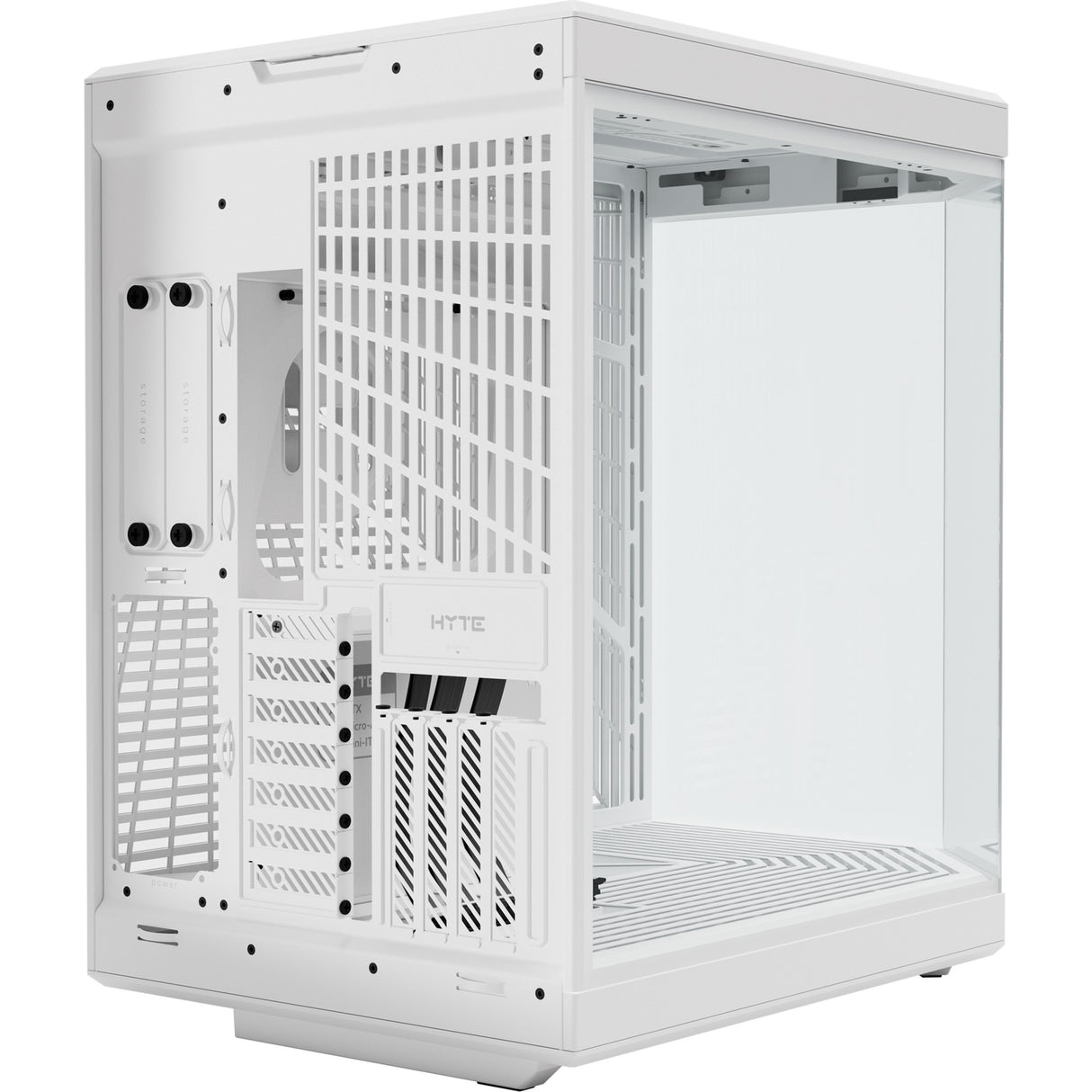 Boîtier tour midi Hyte y70 (blanc | 2x USB-A | 1x USB-C | verre trempé)