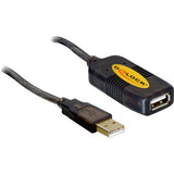 Delock Câble d'extension USB 2.0 (noir, 10 mètres)