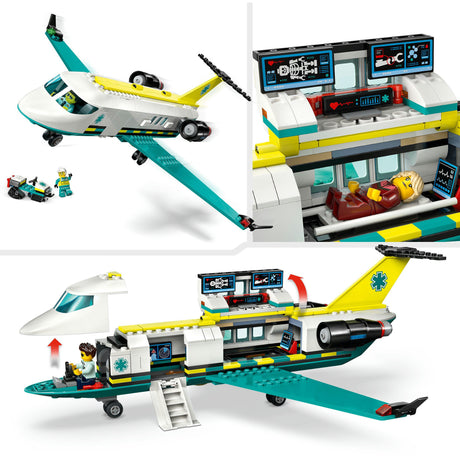 Lego city 60465 avion ambulance
