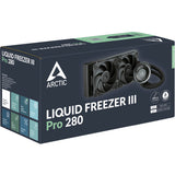 Refroidissement par eau Arctic Liquid Freezer III Pro 280 (noir, connecteur de ventilateur PWM à 4 broches)