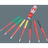 Wera kraftform kompakt vde acier inoxydable 17 extra fin 1 chercheur d'outils | 17 pièces - 5006631001