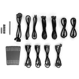 Soyez silencieux! alimentation modulaire dark power 14 de 1 200 watts (noir, 2x 12v-2x6, 4x pcie)