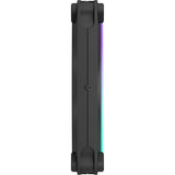 Fractal design momentum 14 rgb case fan (zwart, 140 x 140 x 25 mm, pwm)