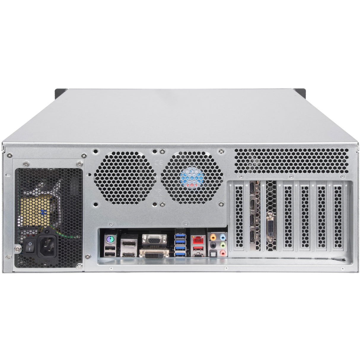 Boîtier rack Silverstone RM41-H08 (noir | 2x USB-A 3.2 (5 Gbit s))