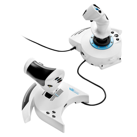 Thrustmaster t.flight hotas one joystick édition Microsoft Flight Simulator (blanc noir, PC, Xbox Series X|s)