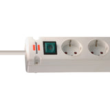 Brennerstuhl Bremounta multiprise avec 2 prises de charge USB C | 5 fois | blanc | 3m h05vv-f 3g1.5 - 1150660425