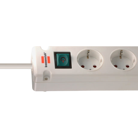 Brennerstuhl Bremounta multiprise avec 2 prises de charge USB C | 5 fois | blanc | 3m h05vv-f 3g1.5 - 1150660425