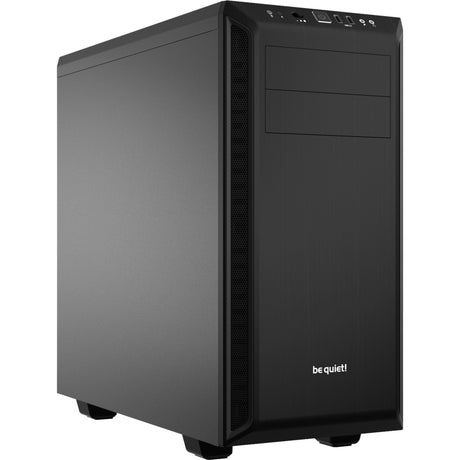 Soyez silencieux! boîtier tour midi pure base 600 (noir | 2x USB-A)