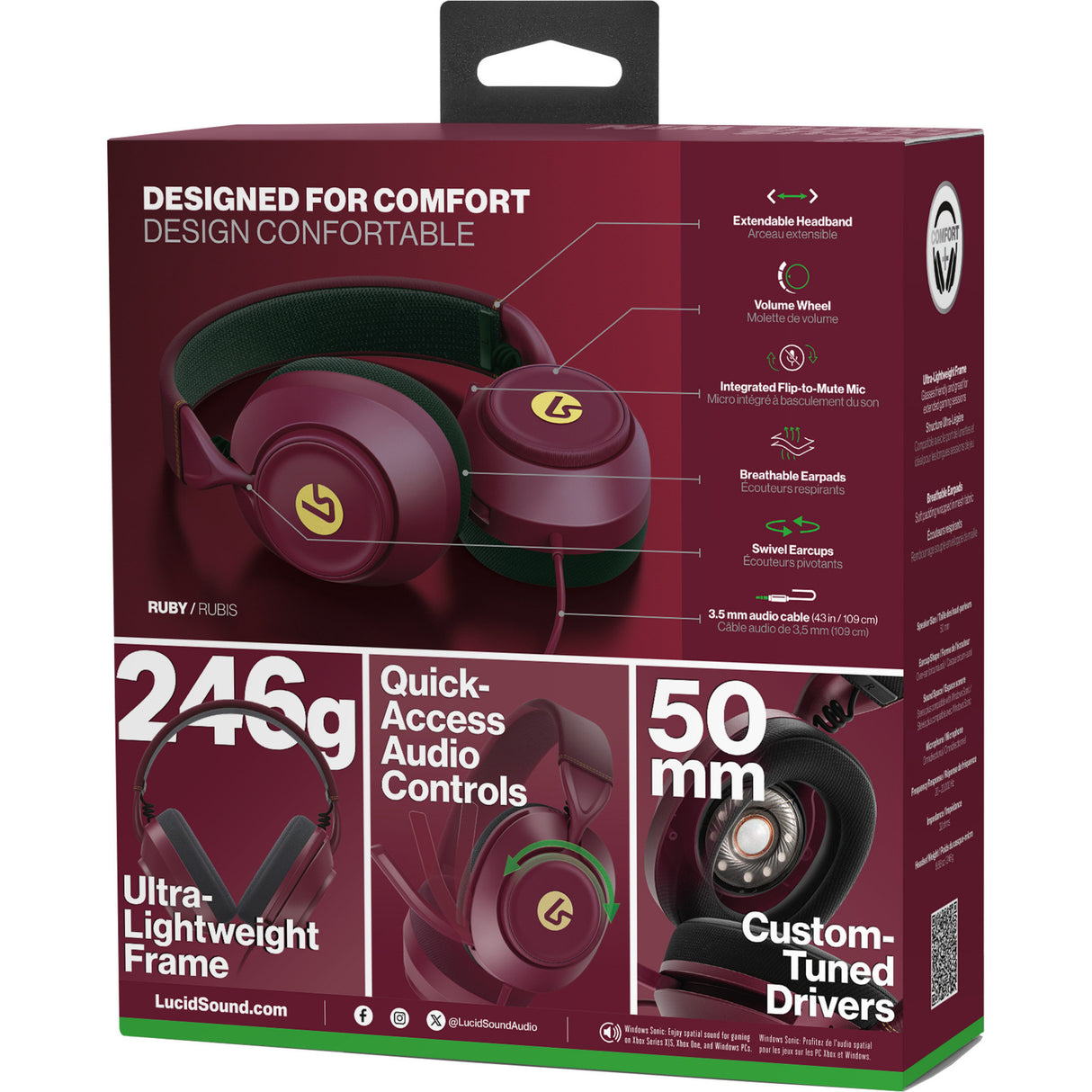 Casque de jeu filaire Powera Lucidsound LS10X Gen 2 pour Xbox Series