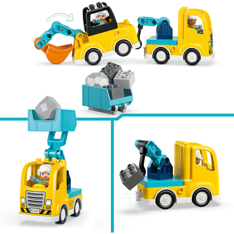 Lego duplo town 10475 véhicules de construction 3en1
