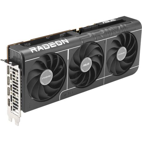 Carte graphique Asus Prime Radeon RX 9070 OC (gris, 3x display port, 1x HDMI, RDNA4)