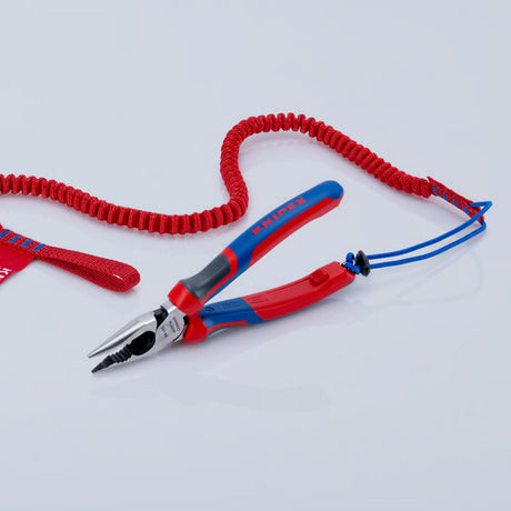 Knipex pince universelle pointue pince universelle (rouge bleu)
