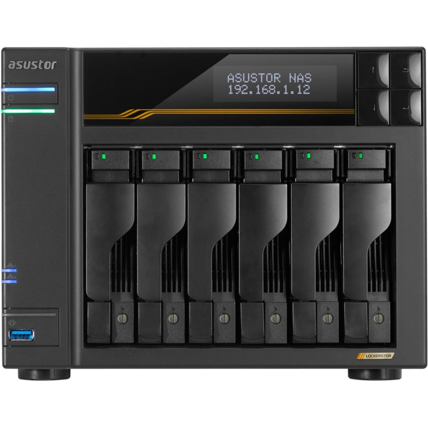 Casiers Asustor 6 as6806t nas (noir)