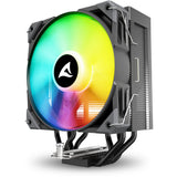 Refroidisseur de processeur Sharkoon a40 RVB (noir, connecteur de ventilateur PWM à 4 broches)