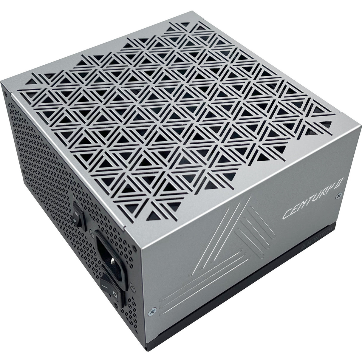 Alimentation modulaire Montech Century II de 1 200 watts (argent, 1x 12v-2x6, 6x PCIe)