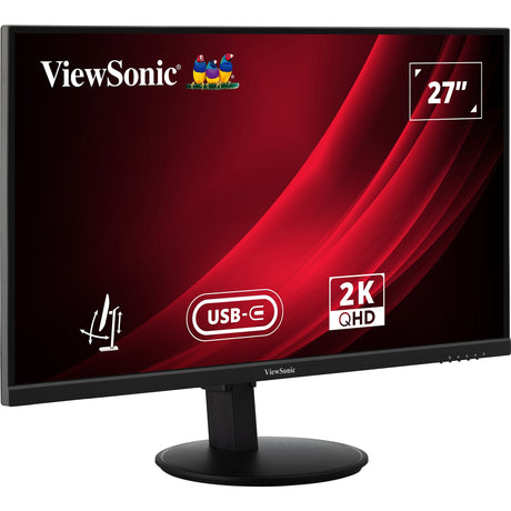 Moniteur Viewsonic vg2709-2k-mhdu-2 27 (noir, 1x HDMI, 1x port d'affichage, USB-C, USB-A, USB-B, 100hz)