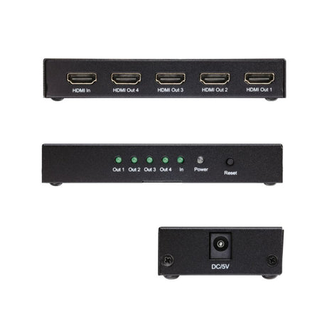Répartiteur HDMI Club 3D 1x > 4x HDMI 4K 120Hz (noir)