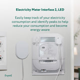 Interface de compteur électrique Ty Frient 2, économie d'énergie LED (blanc, zigbee 3.0)
