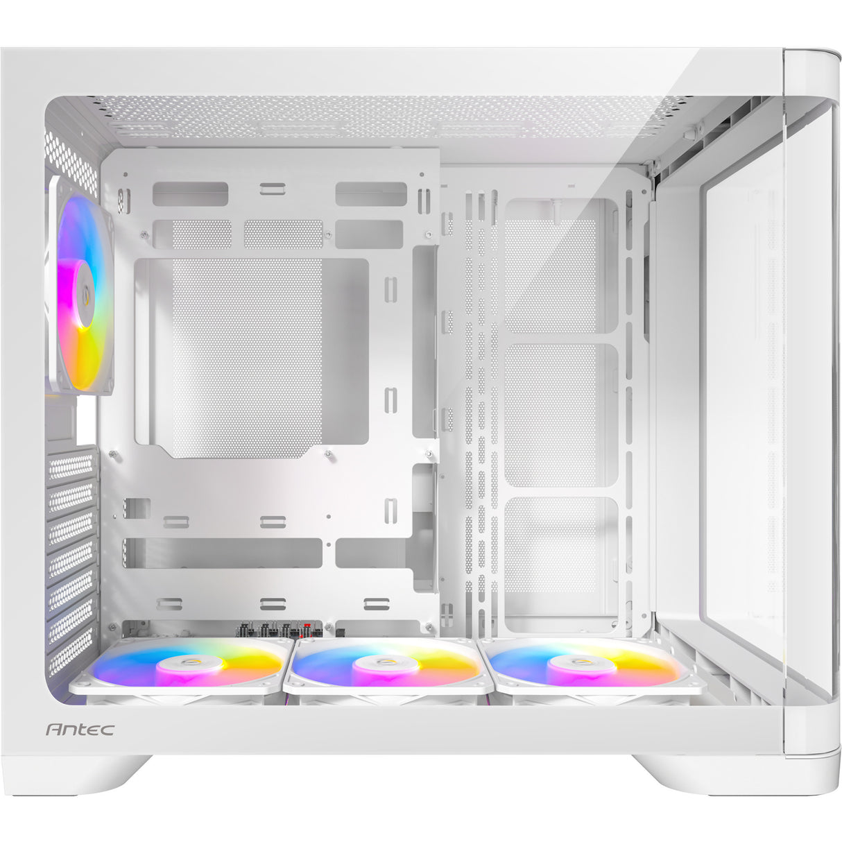 Boîtier tour midi Antec C5 Curve ARGB (blanc | 2x USB-A | 1x USB-C | verre trempé)