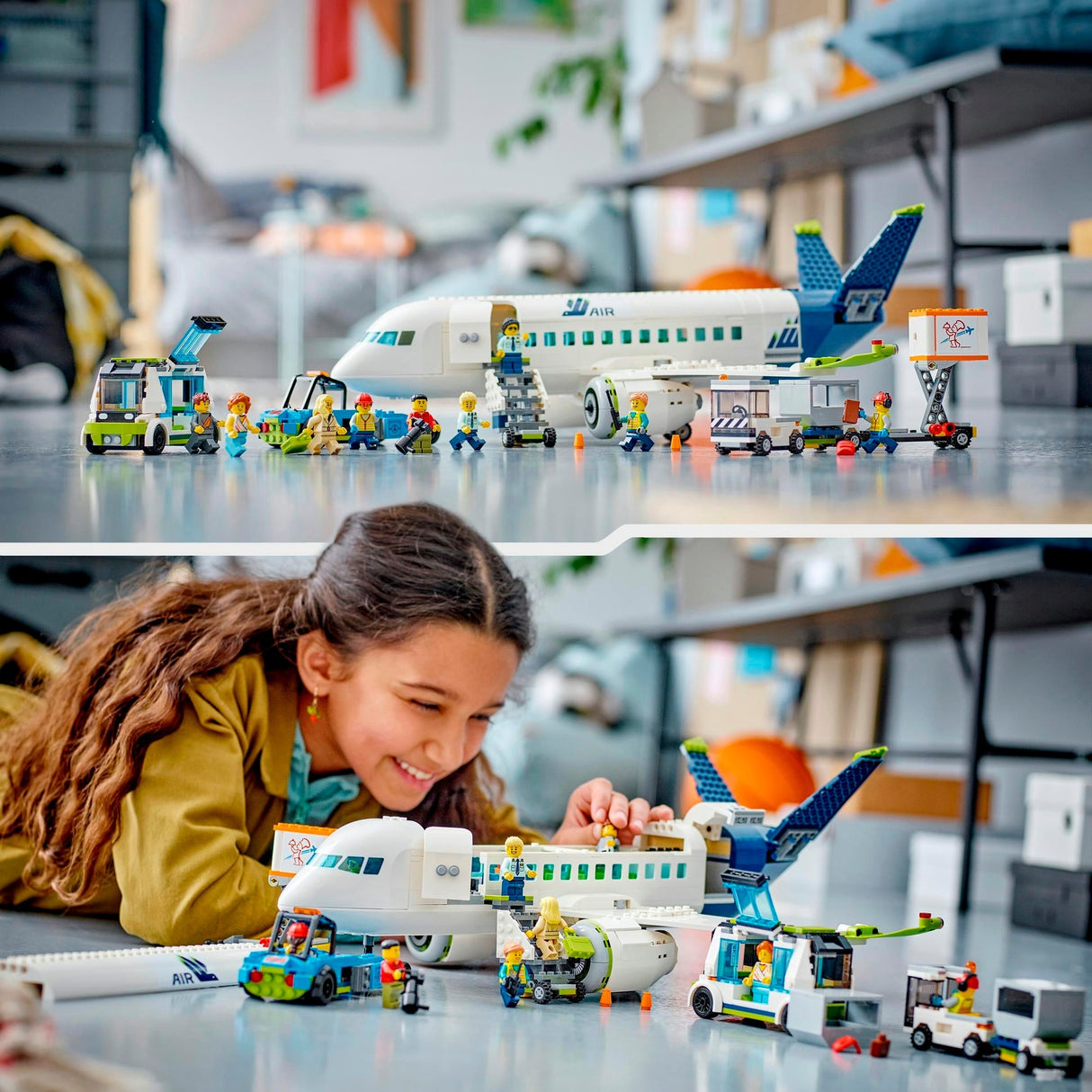 Aircraft de passagers de Lego City 60367