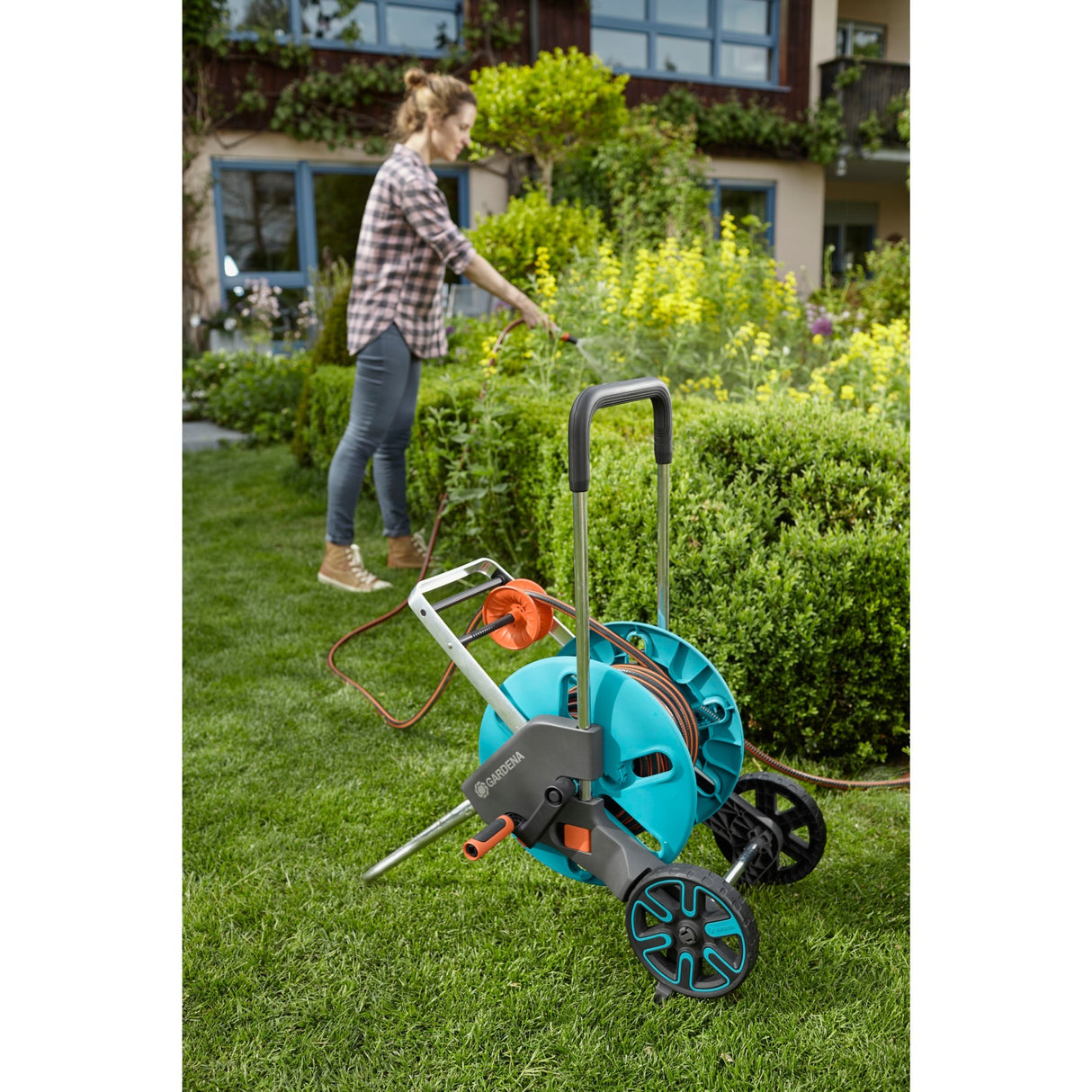 Gardena Snake Wagen Aquaroll M Easy Set