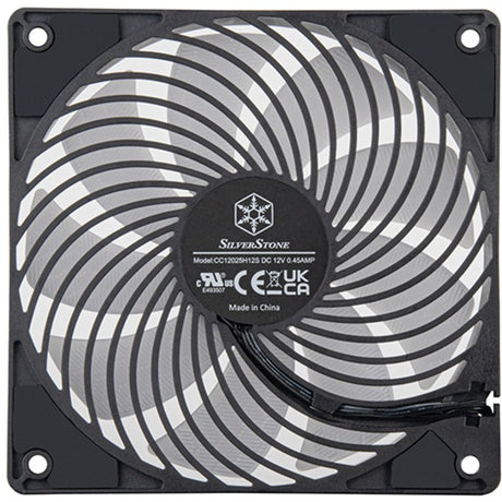 Silverstone Air Penetrator 120sk ARGB Ventilateur de boîtier (noir, 120 x 120 x 25 mm, PWM)