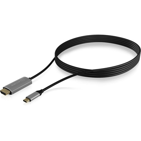Icy box ib-cb020-c - câble usb-c (mâle) > hdmi (mâle) (noir, 1,8 mètres)