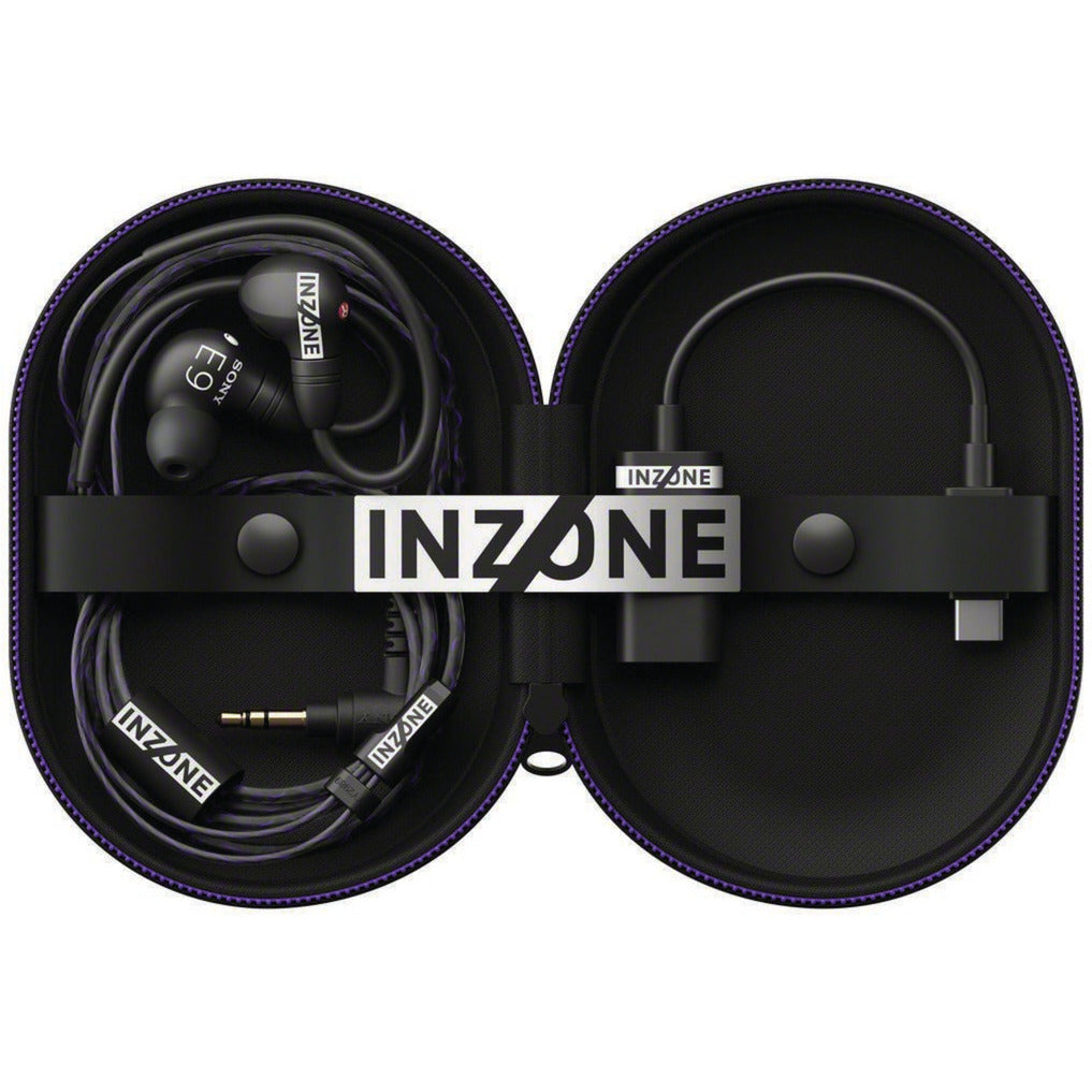 Sony inzone e9 écouteurs de jeu intra-auriculaires (noir, playstation 5, PC)