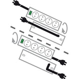 Brennenstuhl Primera Comfort Switch plus 7 fois sceau