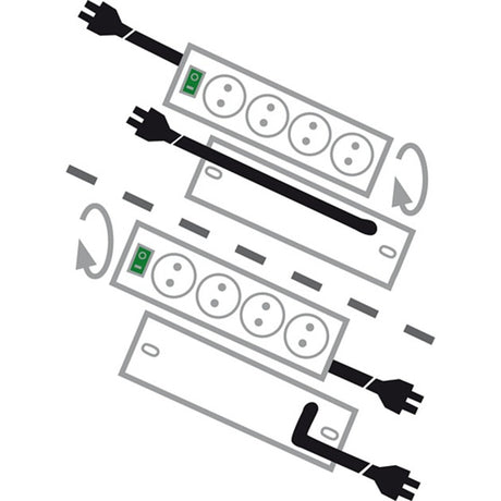 Brennenstuhl Primera Comfort Switch plus 7 fois sceau