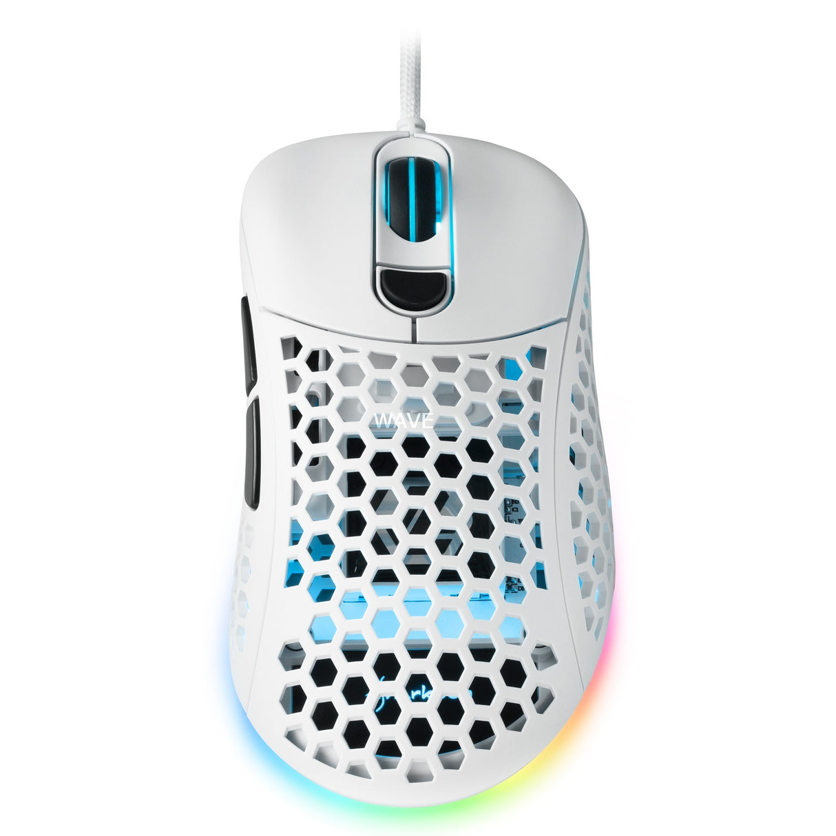 Souris de jeu Sharkoon light² 200 (blanc, 50 - 16 000 dpi, LED RVB)